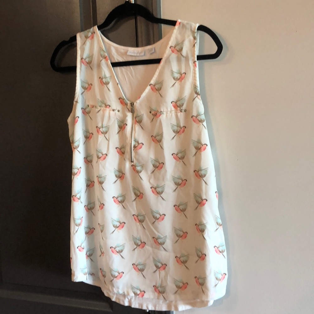 White Hummingbird New York & Company Shirt